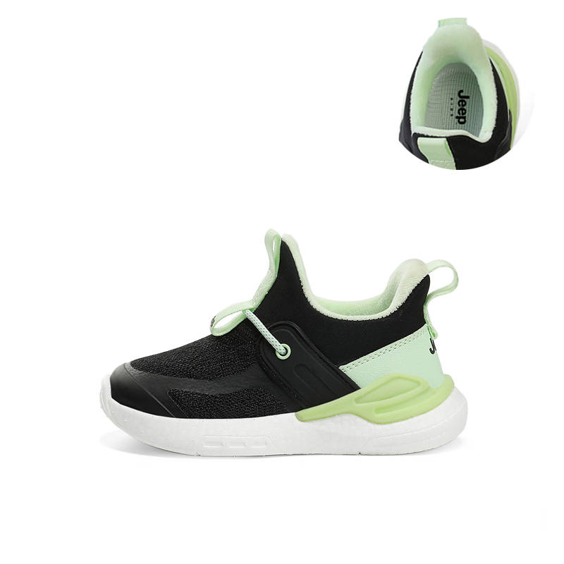 Jeep Fleece Lined Thermal, Soft Lightweight, Slip Resistant Cushioning, Abrasion Resistant Low top Kids Lifestyle Shoes