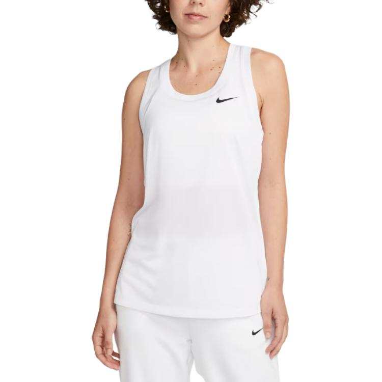 Nike Nike Dri Fit Tank Tops Women's White Crew Neck Other
