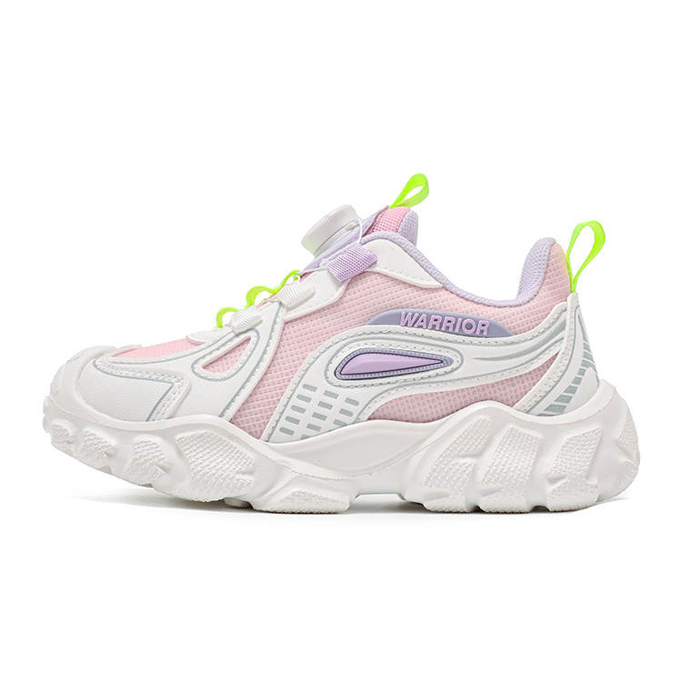 Warrior Synthetic Leather Slip Resistant Abrasion Resistant Low top Kids' Running Shoes Kids'
