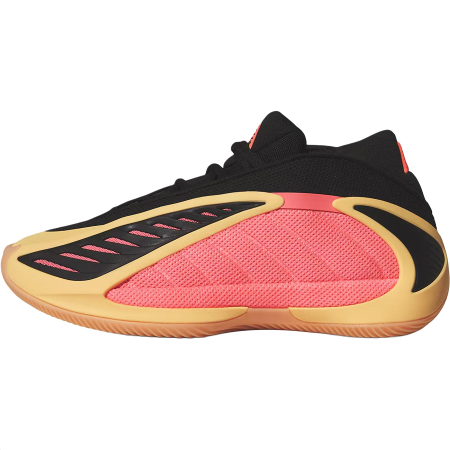 Adidas Adidas AE2 Slip Resistant Abrasion Resistant Low top Children's Basketball Shoes Orange/Black Teenagers