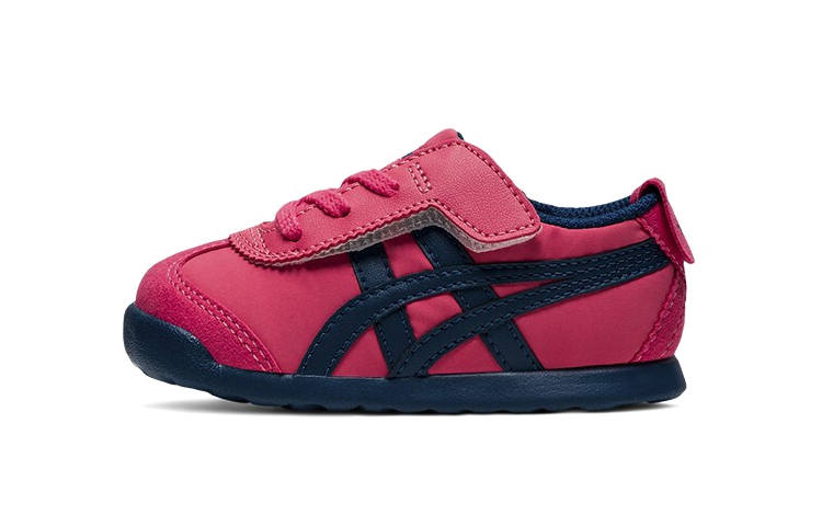 Onitsuka Tiger MEXICO 66 Cushioning Abrasion Resistant Cushioning, Wear Resistant Low top Toddler Shoes Gemstone Red