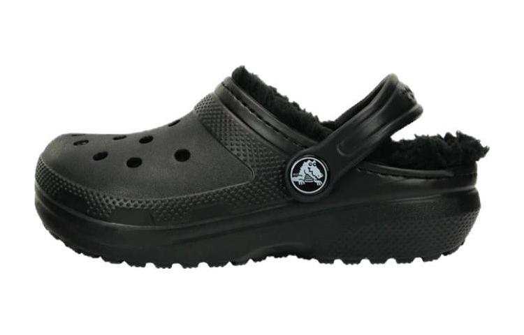 Crocs Crocs Classic Lined Kids Clogs Kids' Black