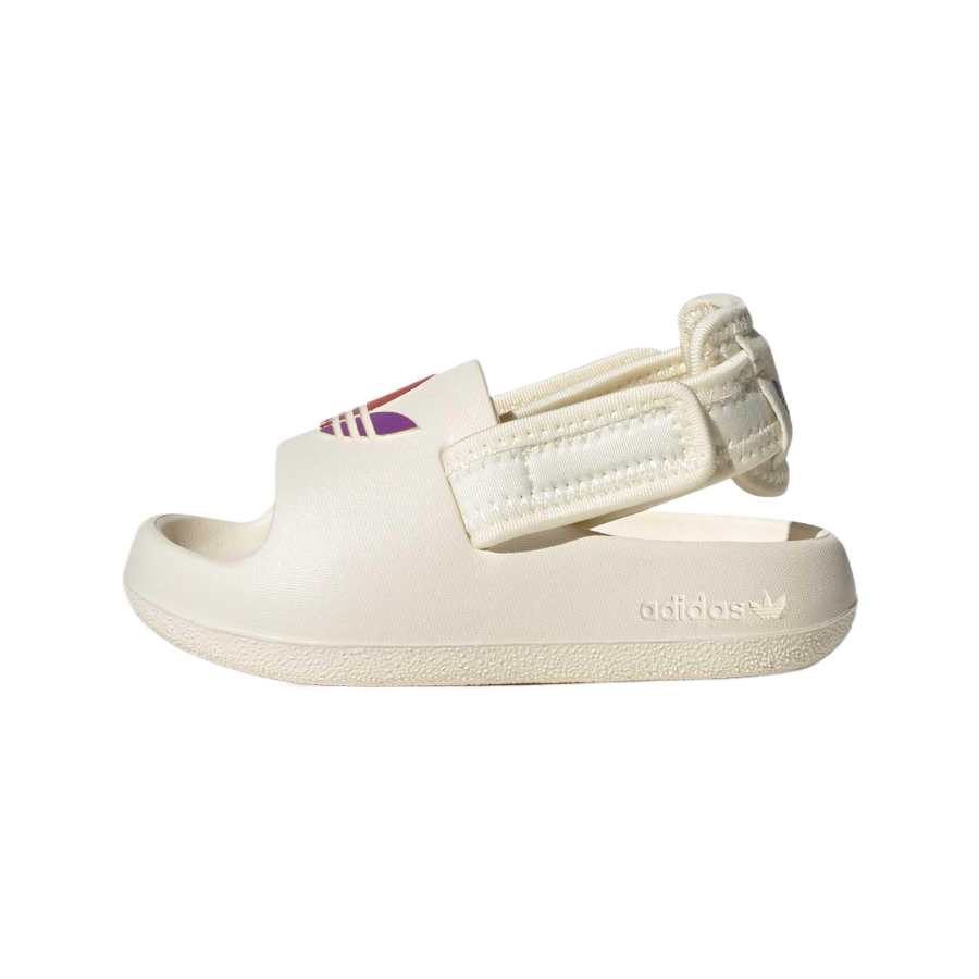Adidas Originals ADIFOM ADILETTE Children's Sandals Ivory Infant And Toddler