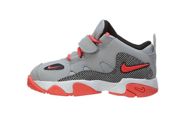Nike Nike Turf Raider Slip Resistant Cushioning Abrasion Resistant Mid top Toddler Shoes Gray Orange Infant And Toddler