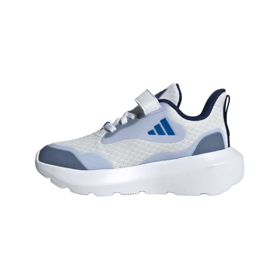Adidas Adidas Fortarun Slip Resistant Low top Kids' Running Shoes White Blue Kids'