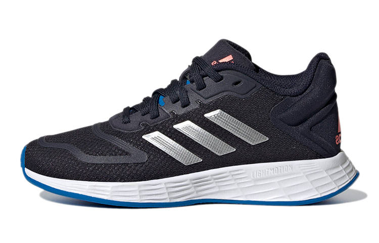 Adidas Adidas Duramo 10 K Abrasion Resistant Abrasion Resistant Low top Kids' Running Shoes Black Blue Kids'