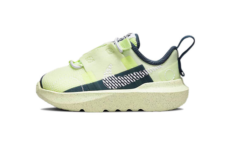 Nike Nike Crater Impact Slip Resistant Abrasion Resistant Low top Toddler Shoes Light Green Infant And Toddler