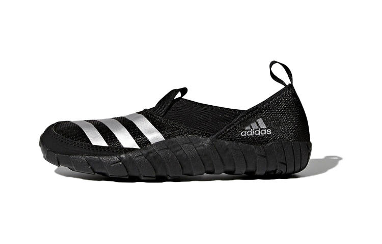 Adidas Adidas Terrex Jawpaw Comfortable Slip Resistant Low top Kids' Running Shoes Black White Children Aged 3 7 Years Old