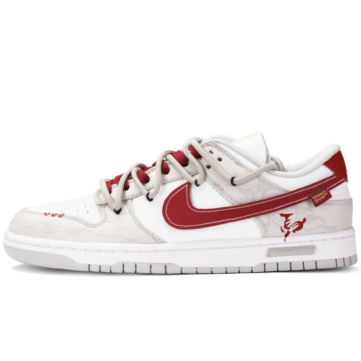 Nike Nike Dunk Riding The Flames And Chasing The Wind Abrasion Resistant Slip Resistant Low top Kids' Skateboarding Shoes