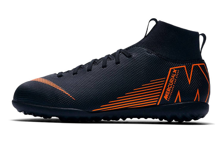 Nike Nike Mercurial Superfly 6 Slip Resistant Cushioning Abrasion Resistant Low top Kids' Soccer Shoes Black Kids'