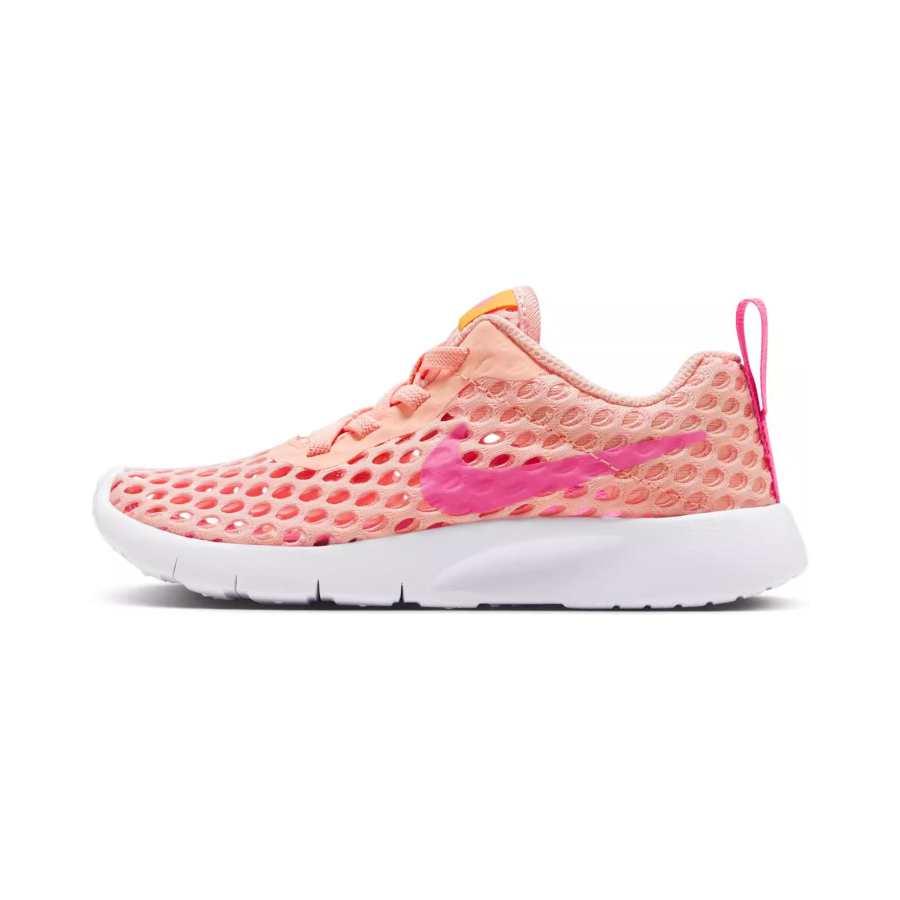 Nike Nike Tanjun Abrasion Resistant Cushioning Breathable Low top Kids' Running Shoes Orange Red Children Aged 3 7 Years Old