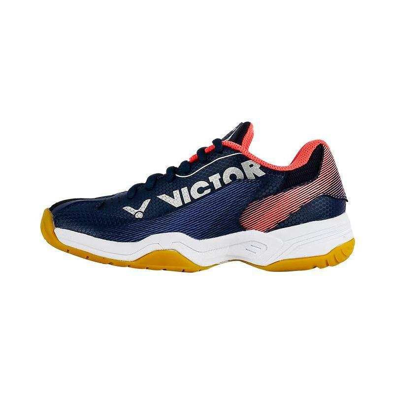 VICTOR Synthetic Leather Slip Resistant Cushioning Abrasion Resistant Breathable Low top Badminton Shoes