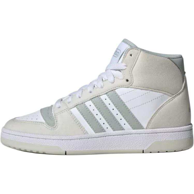 Adidas Adidas BREAK START Slip Resistant Abrasion Resistant Mid top Kids' Skateboarding Shoes Gray Teenagers