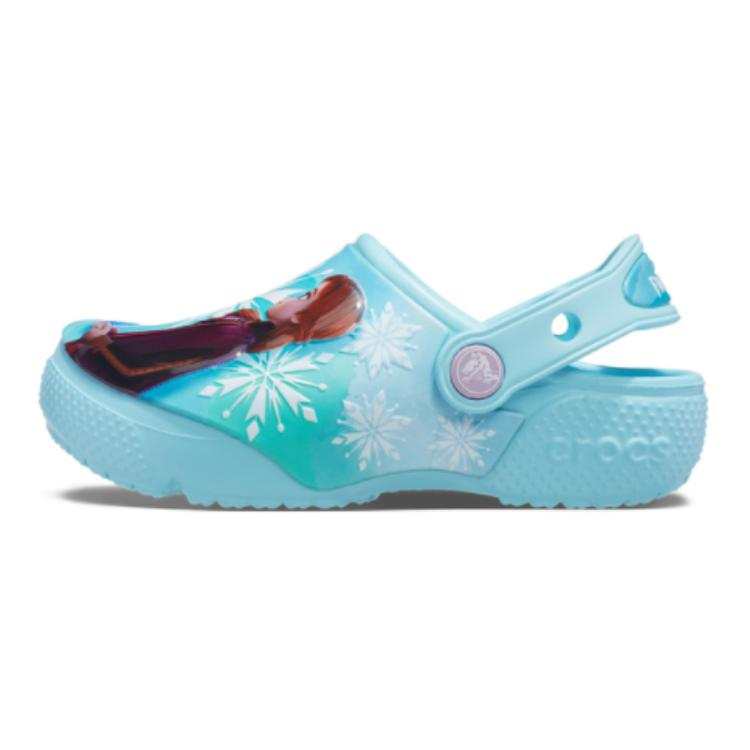 Crocs Cushioning, Wear Resistant Children's Sandals Ice Blue Kids'