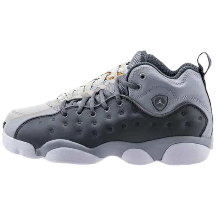 Jordan Jordan Jumpman Team II Mid top Basketball Shoes Gray Unisex