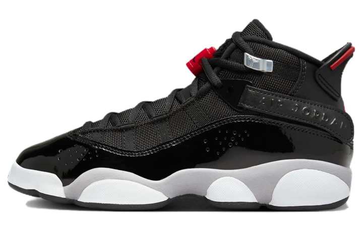Jordan Jordan 6 Rings GS 'Black Metallic Silver' GS
