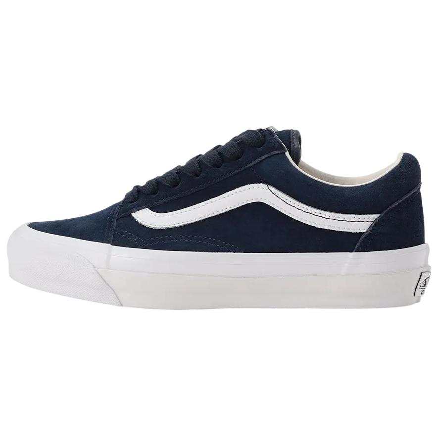 Vans Vans Premium Old Skool Skateboard Shoes Unisex Dark Blue White