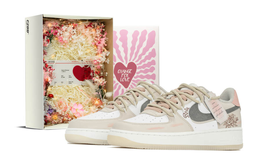 Nike Nike Air Force 1 Vow Rose, Special Box Slip Resistant Abrasion Resistant Slip Resistant Abrasion Resistant Low top