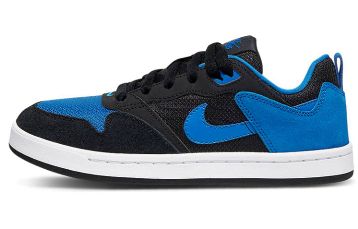 Nike Nike SB Alleyoop Low top Skateboard Shoes Black Blue Unisex