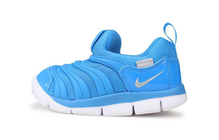 Nike Nike Dynamo Free Comfortable Slip Resistant Cushioning Abrasion Resistant Breathable Low top Toddler Shoes Blue