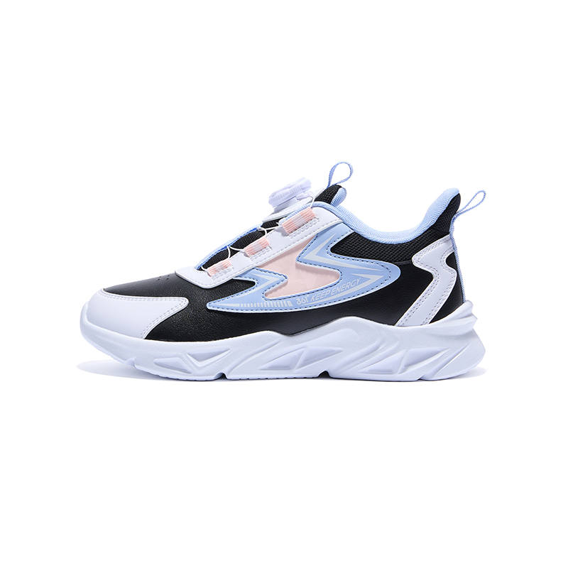 361°KIDS Slip Resistant Abrasion Resistant Low top Kids Lifestyle Shoes Black White Blue Kids'