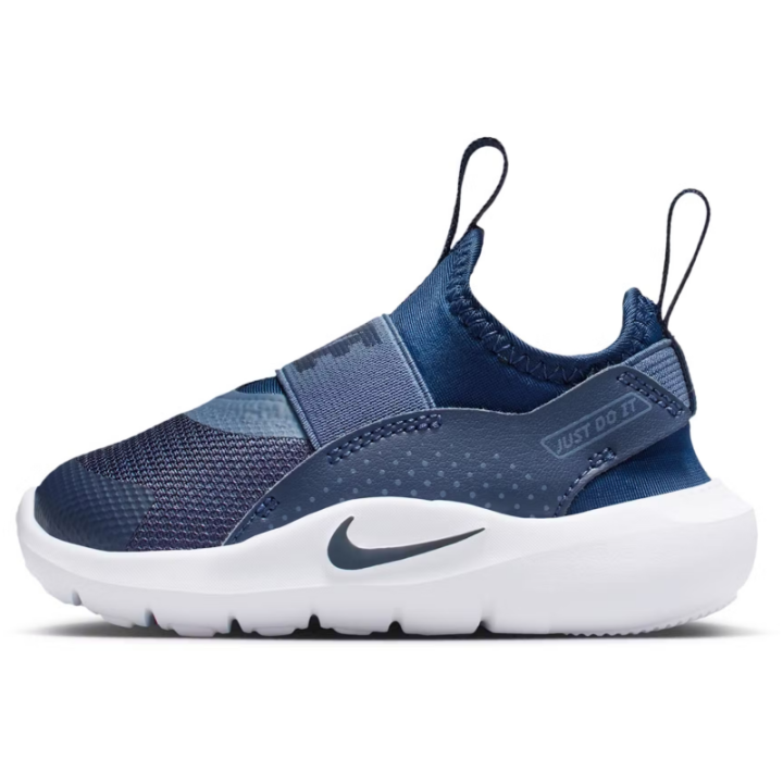 Nike Nike Flex Runner 4 Abrasion Resistant Abrasion Resistant Low top Toddler Shoes Midnight Marine Blue/Void Blue/Black
