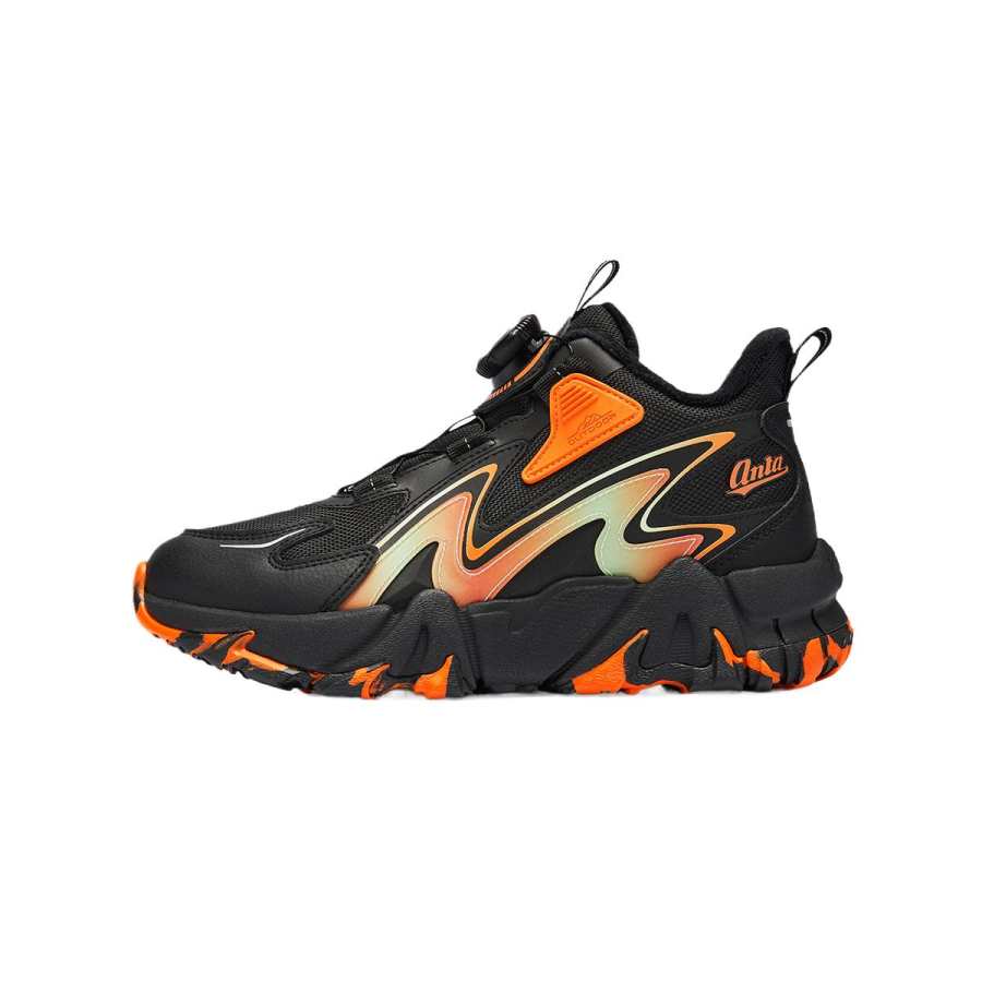 Antakids Slip Resistant, Abrasion Resistant, Breathable Kids' Outdoor Shoes Black Kids'
