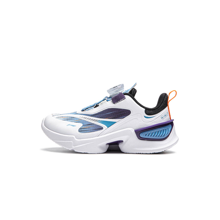 Li-Ning YOUNG Li Ning YOUNG Cushioning Rebound Support Low top Kids Lifestyle Shoes Blue Kids'