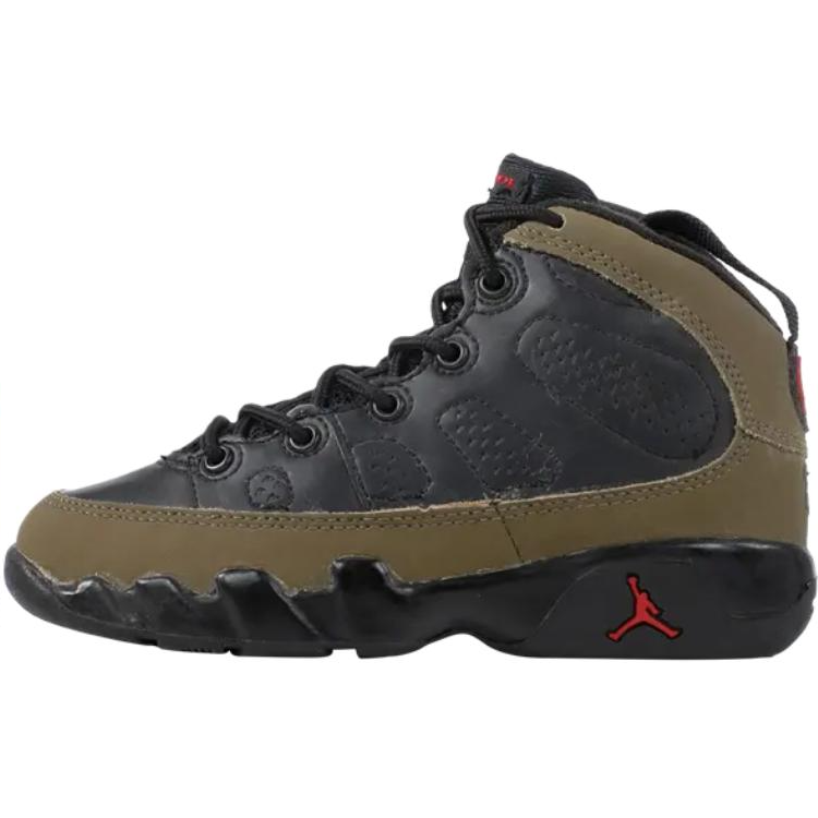 Jordan Jordan Air Jordan 9 High top Children's Basketball Shoes Black Brown Kids'