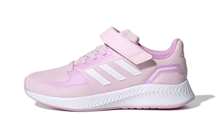 Adidas Neo Runfalcon 2.0 Breathable Low top Kids' Running Shoes Pink Children Aged 3 7 Years Old