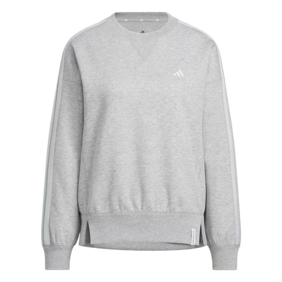 Adidas Adidas Sweatshirts Women's Medium Gray Heather Crew Neck Moderate Regular