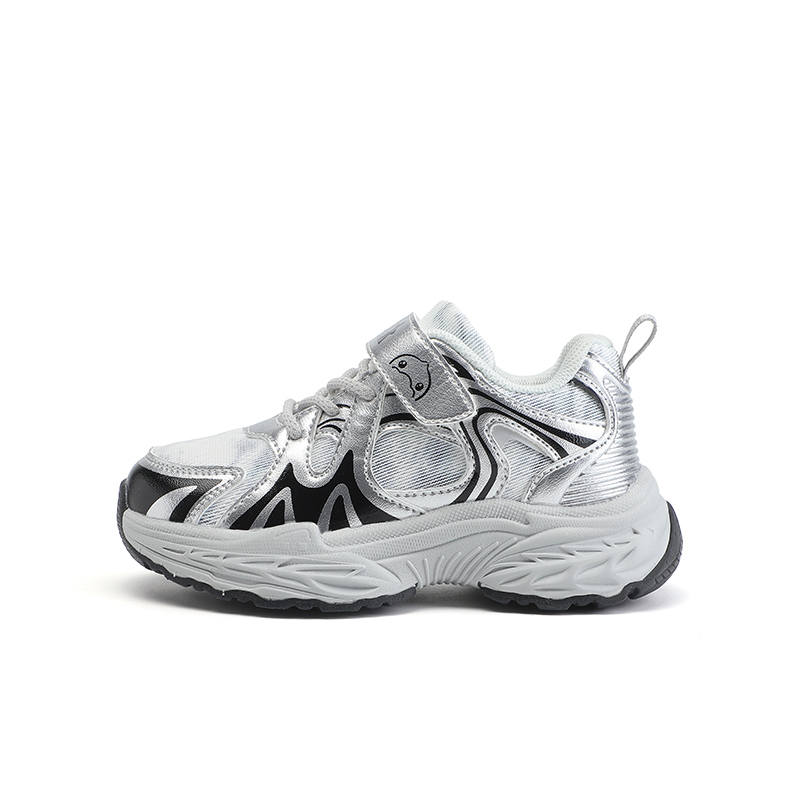B.Duck Synthetic Leather, Textile Abrasion Resistant Low top Kids' Running Shoes Kids'