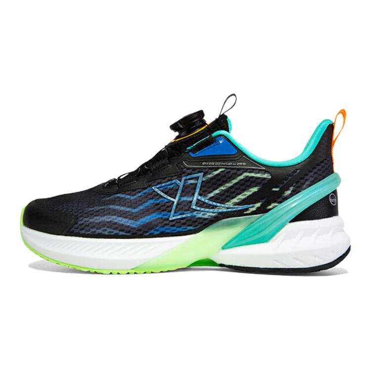 XTEP Mesh Low top Running Shoes Black Green Teenagers