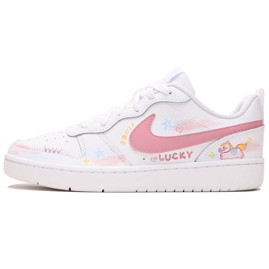 Nike Nike Court Borough Cushioning Abrasion Resistant Slip Resistant Cushioning Abrasion Resistant Slip Resistant Low top