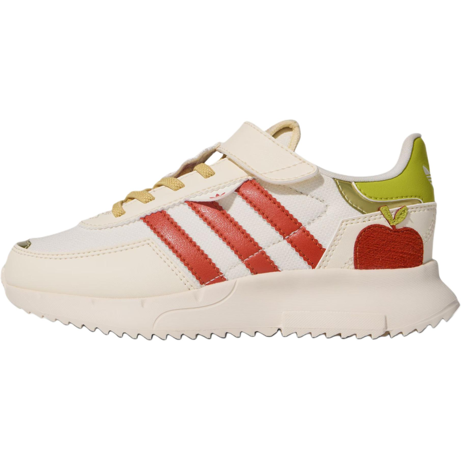 Adidas Originals Retropy F2 Low top Casual Shoes Jade White Children Aged 3 7 Years Old