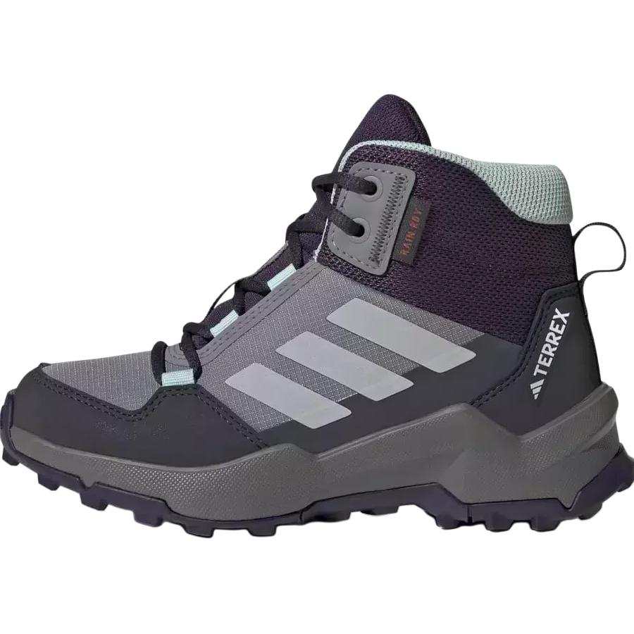 Adidas Adidas Terrex Ax4r Waterproof Mid top Kids' Outdoor Shoes Gray Kids'