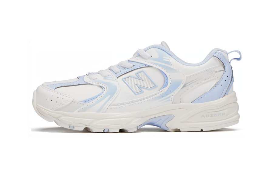 New Balance New Balance Abrasion Resistant Low top Kids Lifestyle Shoes White Blue Children Aged 3 7 Years Old