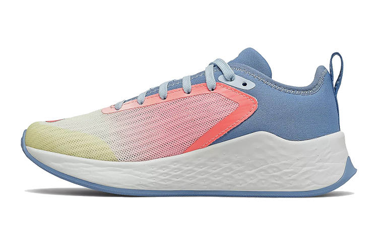 New Balance New Balance Cushioning Abrasion Resistant Breathable Low top Kids' Running Shoes Blue Pink Kids'