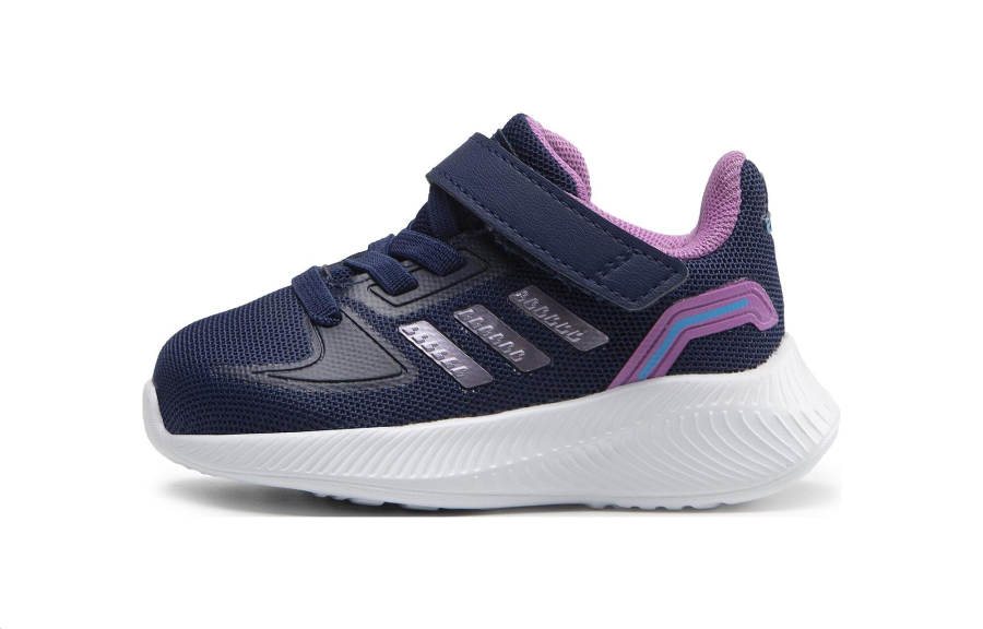 Adidas Adidas Runfalcon 2.0 Slip Resistant Abrasion Resistant Low top Toddler Shoes Blue Purple Infant And Toddler