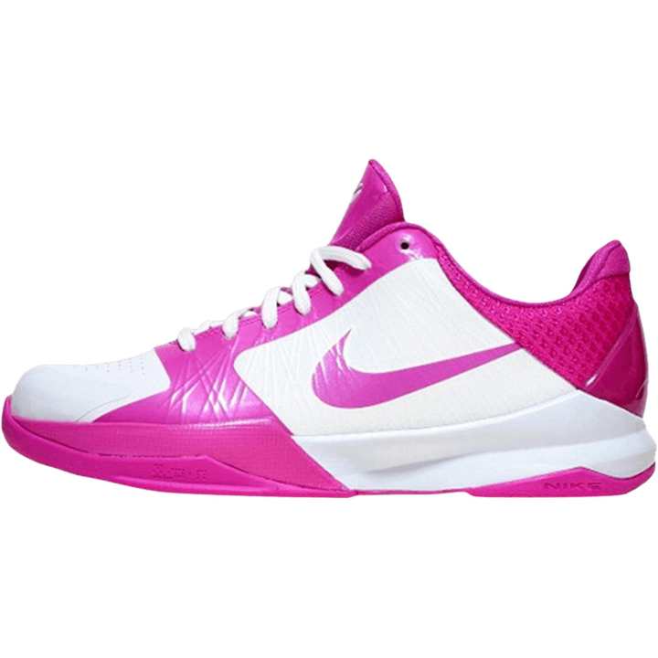 Nike Nike Zoom Kobe 5 Low top Basketball Shoes Water Red White Unisex