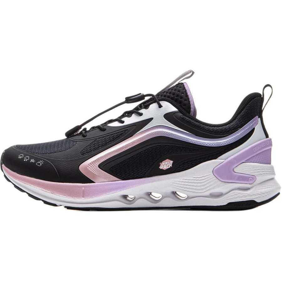 Li-Ning YOUNG Li Ning YOUNG Running Low top Running Shoes Black Pink Teenagers