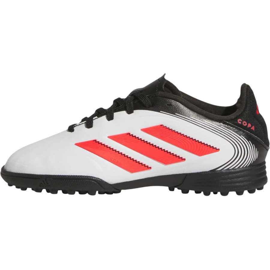 Adidas Adidas Copa Pure 3 Soft And Comfortable Slip Resistant Abrasion Resistant Low top Kids' Soccer Shoes Black White Kids'