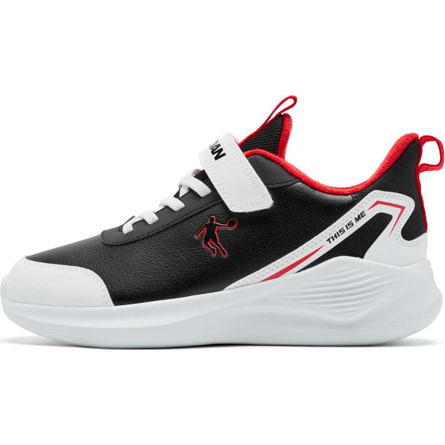 QIAODAN Insulated Shoes Black Red Teenagers