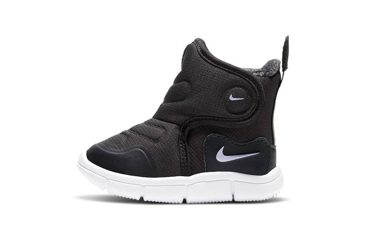 Nike Nike Novice Fleece lined Slip Resistant Thermal High top Snow Boots Black Infant And Toddler