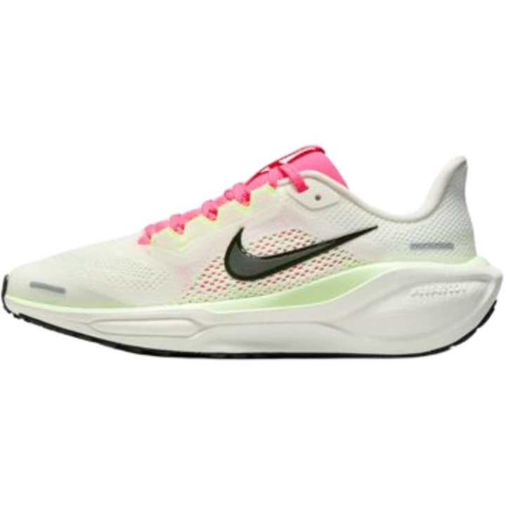 Nike Nike Pegasus 41 Soft And Comfortable Low top Running Shoes Light Green Kids'