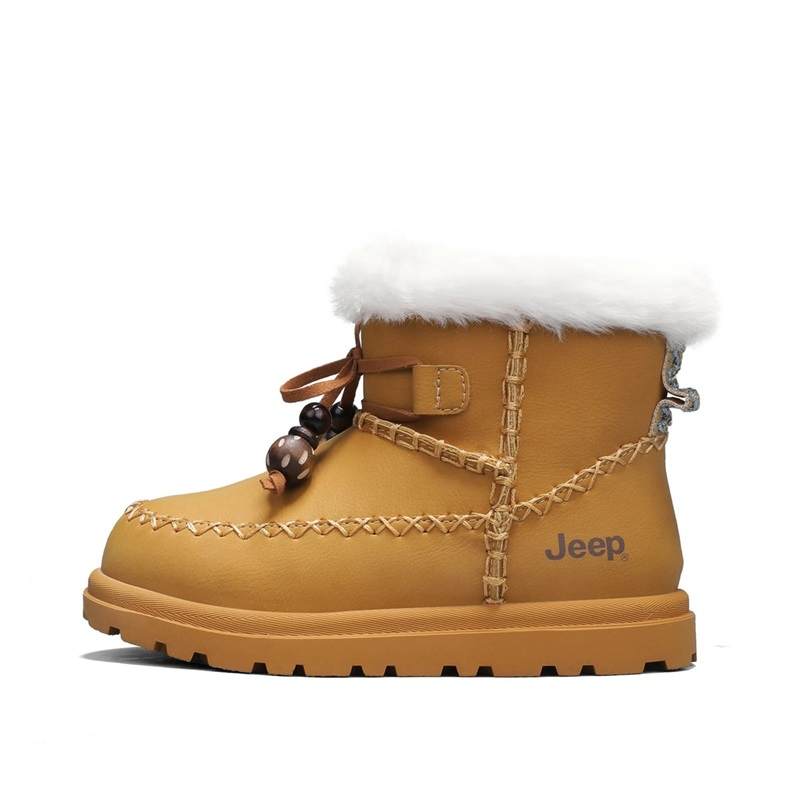 Jeep Warm, Fleece Lined Fashion Casual Trendy Versatile Lining Padded Comfortable Casual Outsole Campus Everyday Outing