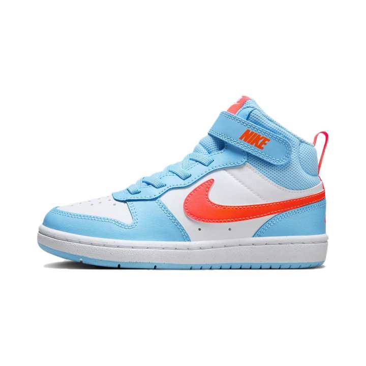 Nike Nike Court Borough Mid 2 PS 'Aquarius Blue Orange'