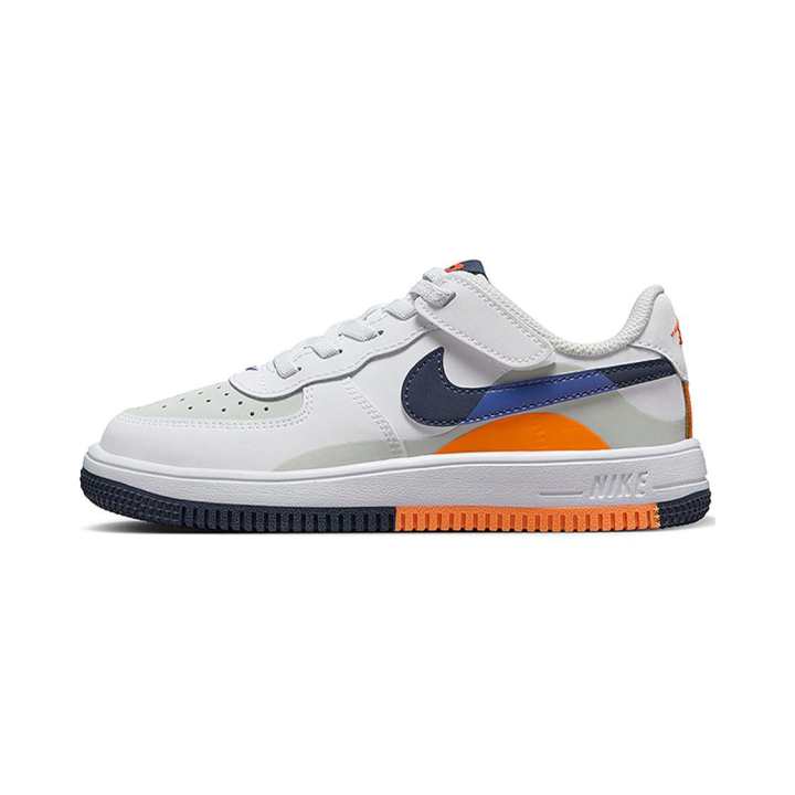Nike Nike Air Force 1 Comfortable And Lightweight Slip Resistant Abrasion Resistant Low top Kids' Skateboarding Shoes