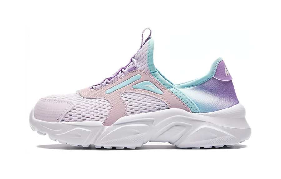 Antakids Comfortable Slip Resistant And Breathable Slip Resistant And Breathable Kids Lifestyle Shoes Purple Pink Blue
