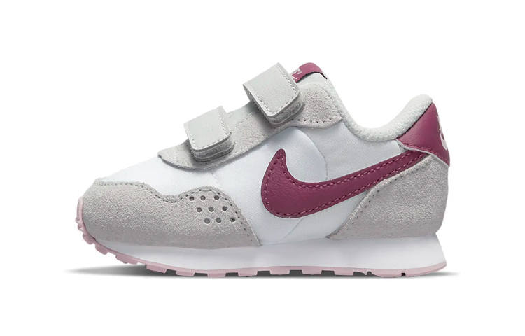 Nike Nike MD Valiant Slip Resistant, Abrasion Resistant, Breathable Low top Toddler Shoes Gray Red Infant And Toddler